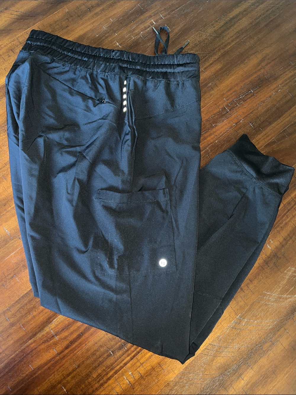 Barco Uniforms Black Women's Jogger Pants with Drawstring